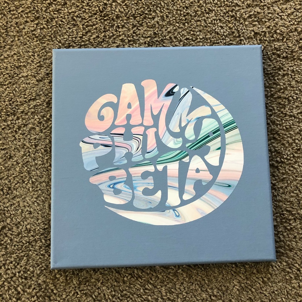 Gamma Phi Beta canvas